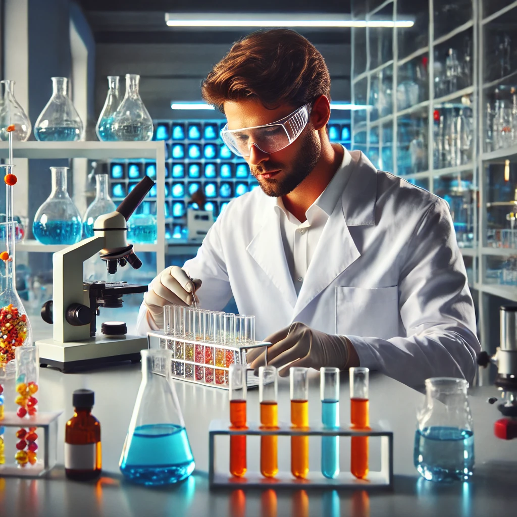 image of Chemists in a job description article